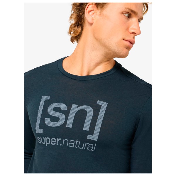 super.natural - Denilogo SN L/S - Merinolongsleeve