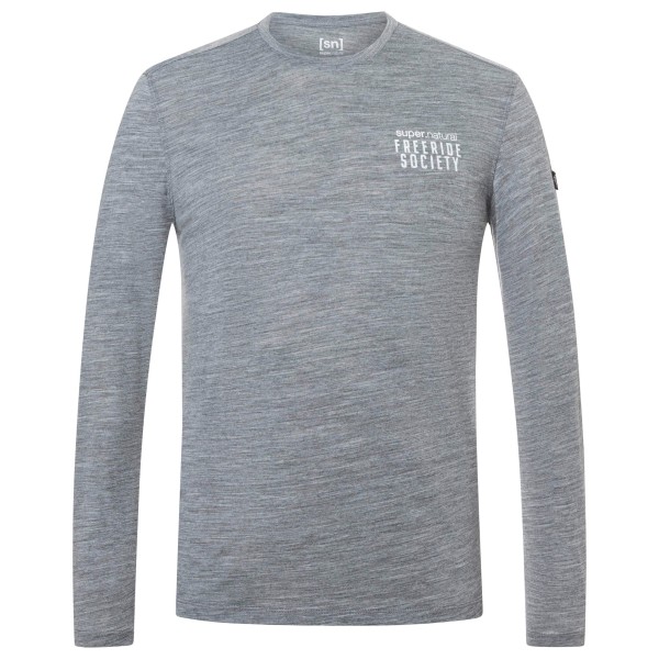 super.natural - Freeride Society L/S - Merino longsleeve