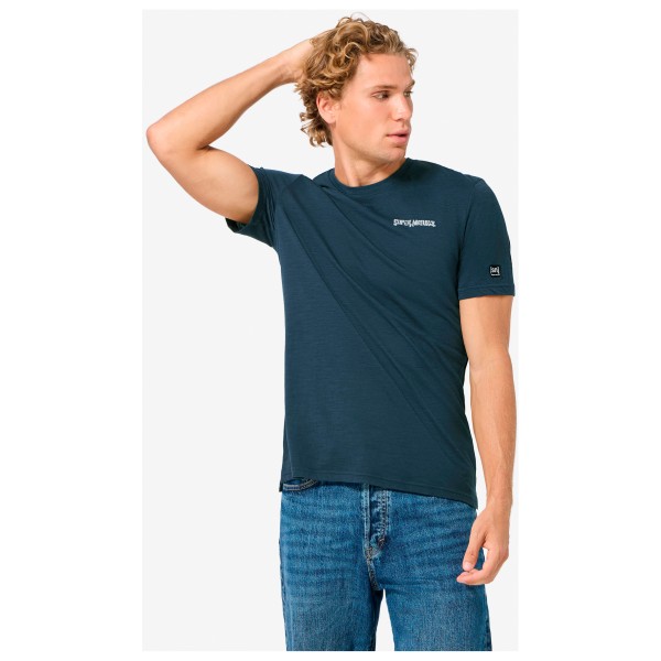 super.natural - Peak Lovers Tee - Camiseta de merino