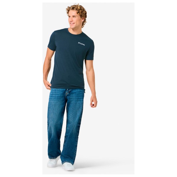 super.natural - Peak Lovers Tee - Merino-shirt