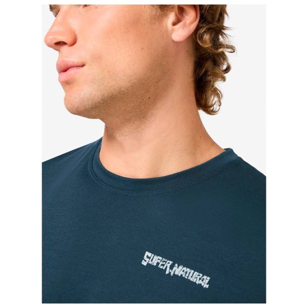 super.natural - Peak Lovers Tee - Merinoshirt
