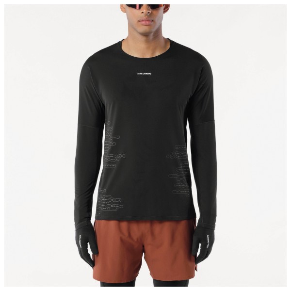 Salomon - Sense Aero Long Sleeve Tee GFX - Laufshirt