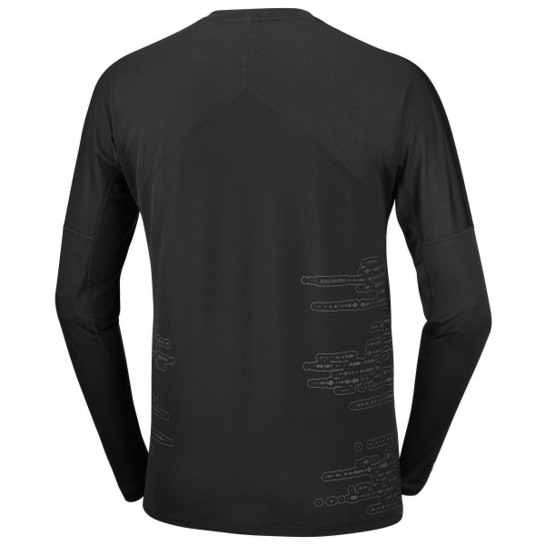 Salomon - Sense Aero Long Sleeve Tee GFX - Løbeshirt