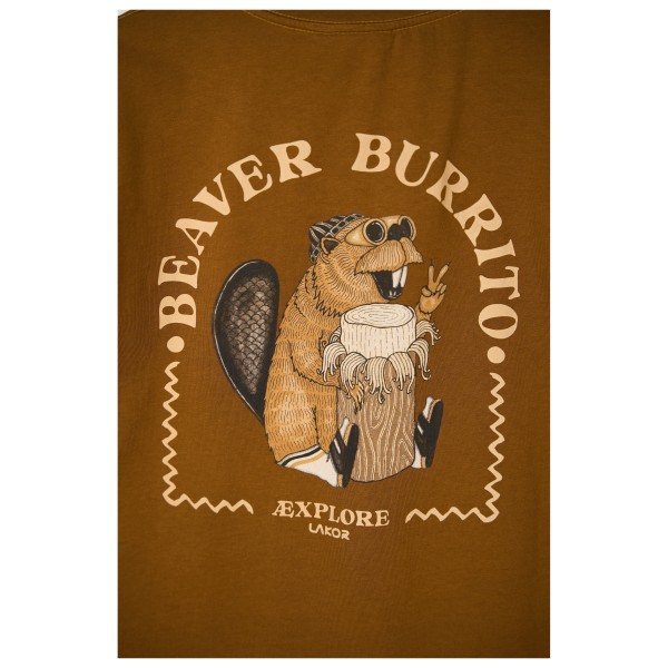 LAKOR - Beaver Burrito T-Shirt - Camiseta de manga corta
