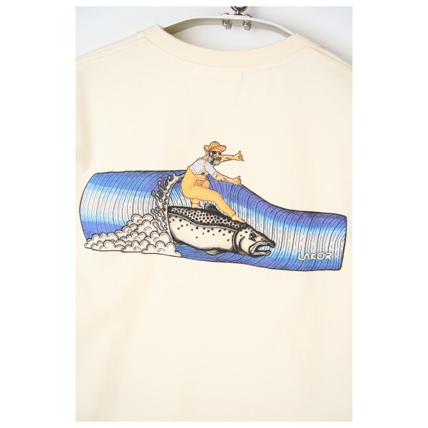 LAKOR - Salmon Surfer T-Shirt - Camiseta de manga corta