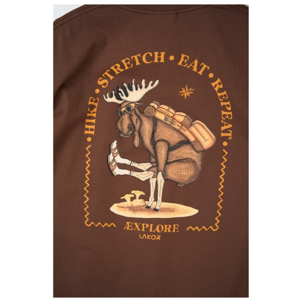 LAKOR - Yoga Moose T-Shirt - Camiseta de manga corta
