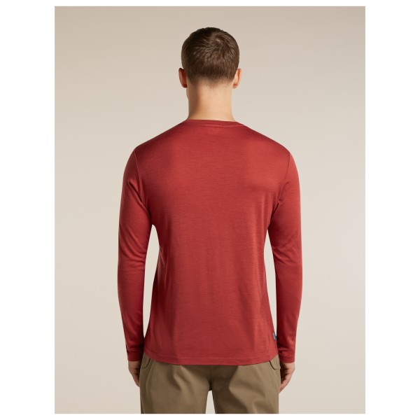 Icebreaker - Merino 150 Tech Lite L/S Tee Aoraki Explorer - Camiseta de merino