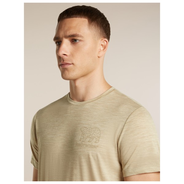 Icebreaker - Merino 150 Tech Lite S/S Tee Forest Footsteps - Camiseta de merino