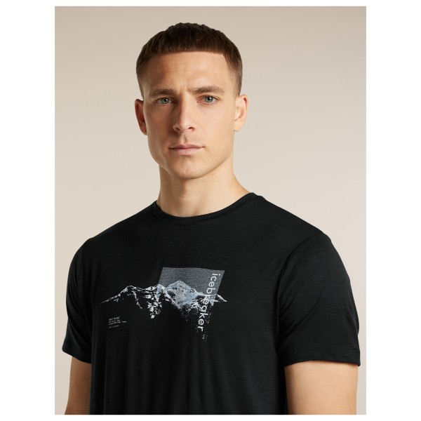 Icebreaker - Merino 150 Tech Lite S/S Tee Pure Altitude - Camiseta de merino