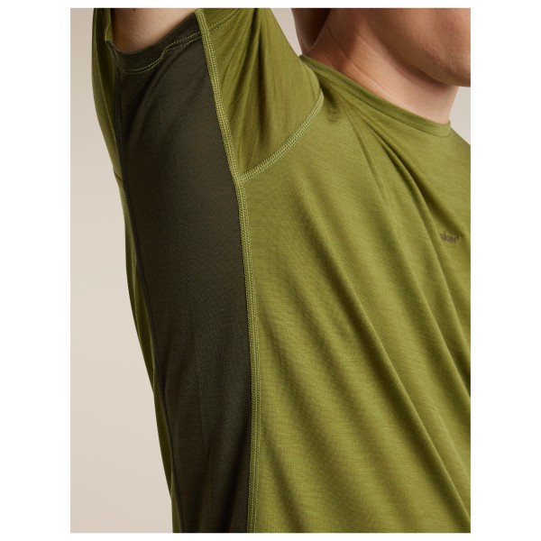 Icebreaker - Merino Blend 125 S/S Tee Colour Block - Camiseta de merino