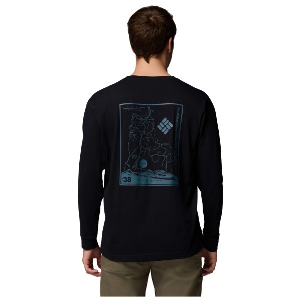 Columbia - Black Butte L/S Graphic Tee - Camiseta de manga larga