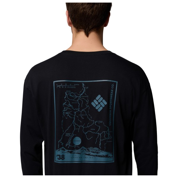 Columbia - Black Butte L/S Graphic Tee - Camiseta de manga larga