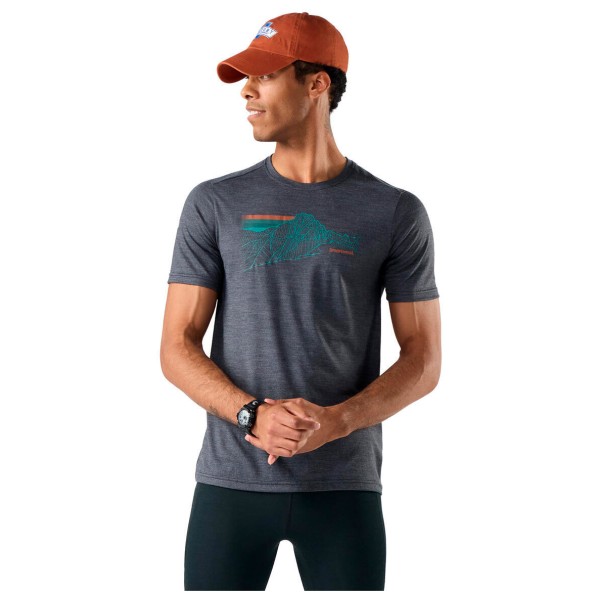 Smartwool - Alpine Trace Active Short Sleeve Graphic Tee - Camiseta de merino