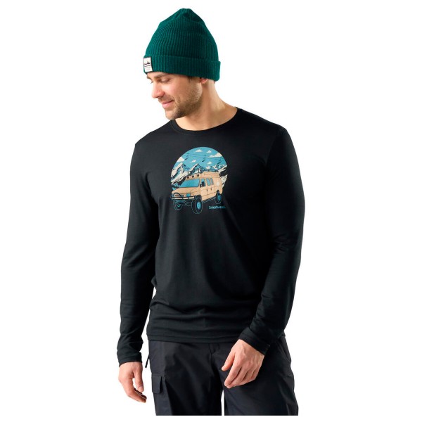 Smartwool - First Chair Pursuit Active Long Sleeve Graphic Tee - Merinolongsleeve