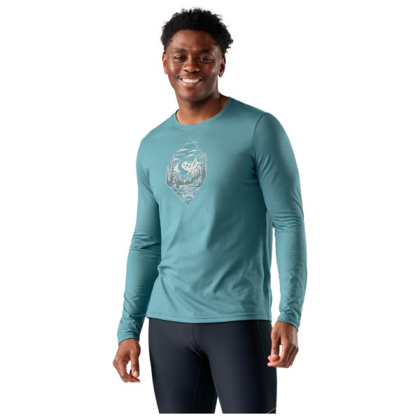 Smartwool - Wander Valley Active Long Sleeve Graphic Tee - Merinolongsleeve