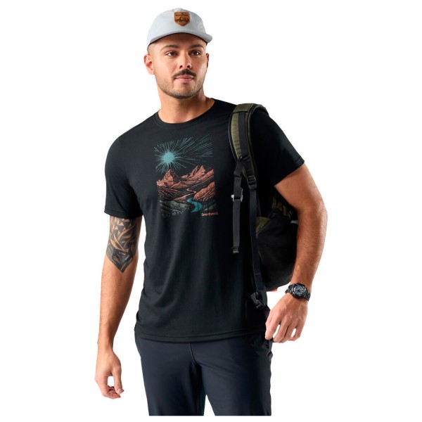 Smartwool - Wander Valley Active Short Sleeve Graphic Tee - Camiseta de merino