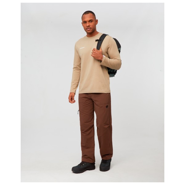 Mammut - Mammut Base Longsleeve T-Shirt Mini Logo - Camiseta de manga larga