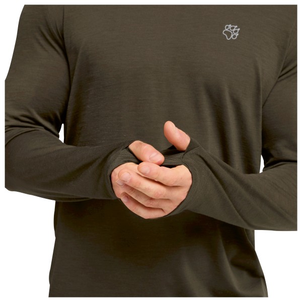 Jack Wolfskin - Wool L/S - Tekninen paita