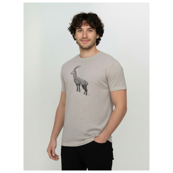GreenBomb - Animal Ram Loom - Merino-shirt