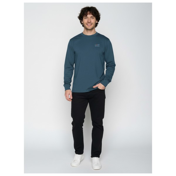GreenBomb - Camp Mode Crisp - Camiseta de manga larga