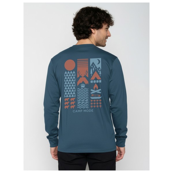 GreenBomb - Camp Mode Crisp - Camiseta de manga larga