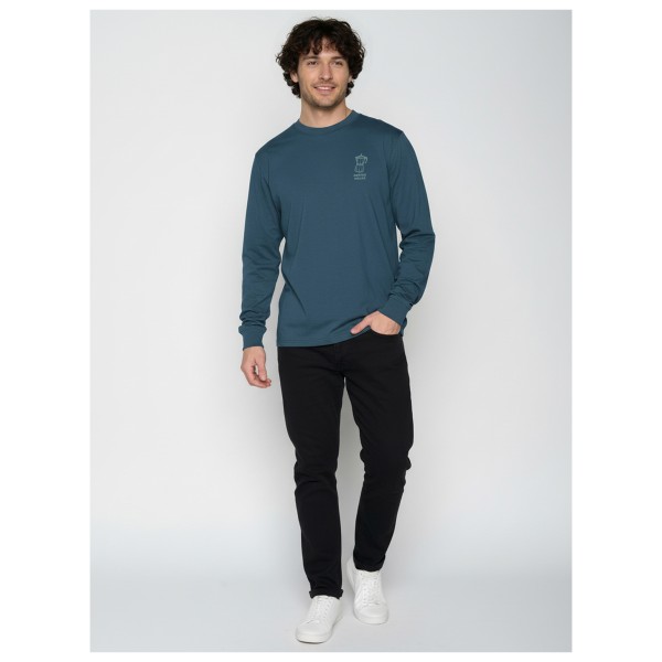 GreenBomb - Espresso Crisp - Camiseta de manga larga