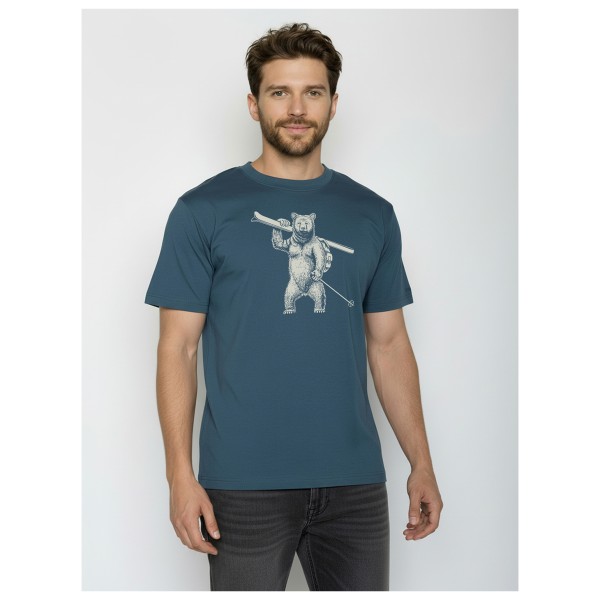 GreenBomb - Ski Bear Fusion - Camiseta de manga corta