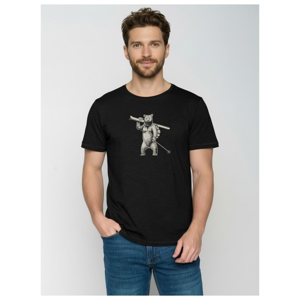 GreenBomb - Ski Bear Spice - Camiseta de manga corta