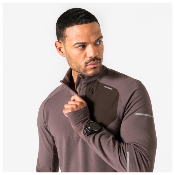 KIPRUN - Run 900 1/2 Zip Warm Longsleeve Tshirt - Camiseta de manga larga
