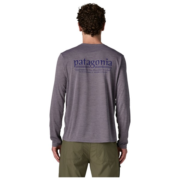 Patagonia - L/S Capilene Cool Daily Shirt Hut Tripper - Camiseta funcional