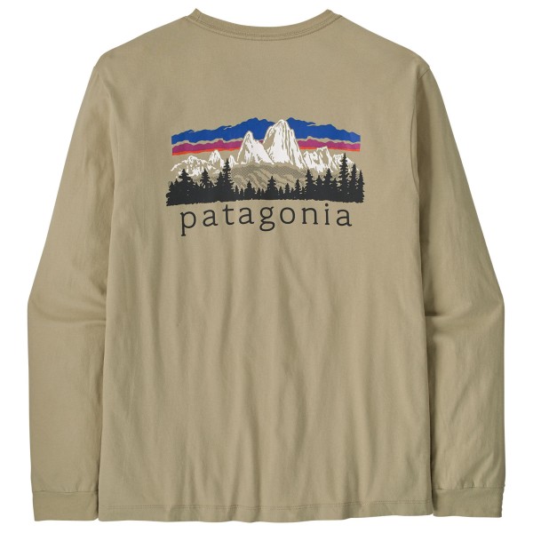Patagonia - L/S Fitz Roy Foothills T-Shirt - Camiseta de manga larga