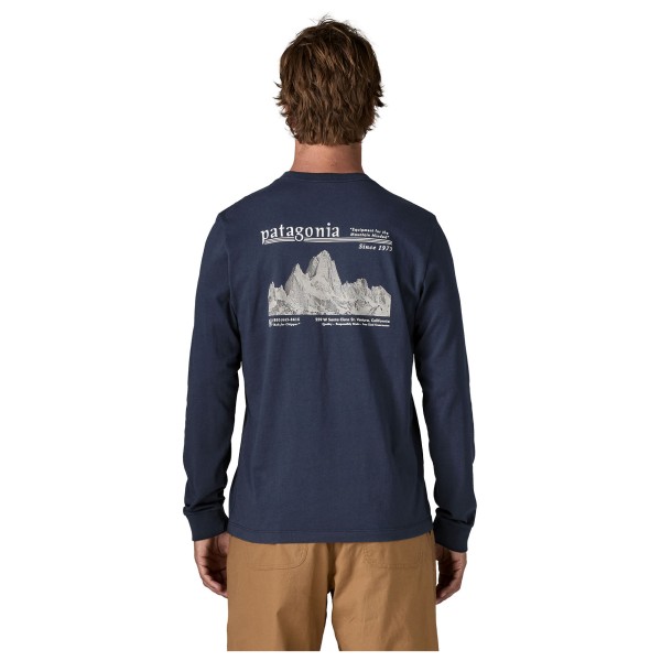 Patagonia - L/S MW Hut Tripper Skyline T-Shirt - Camiseta de manga larga