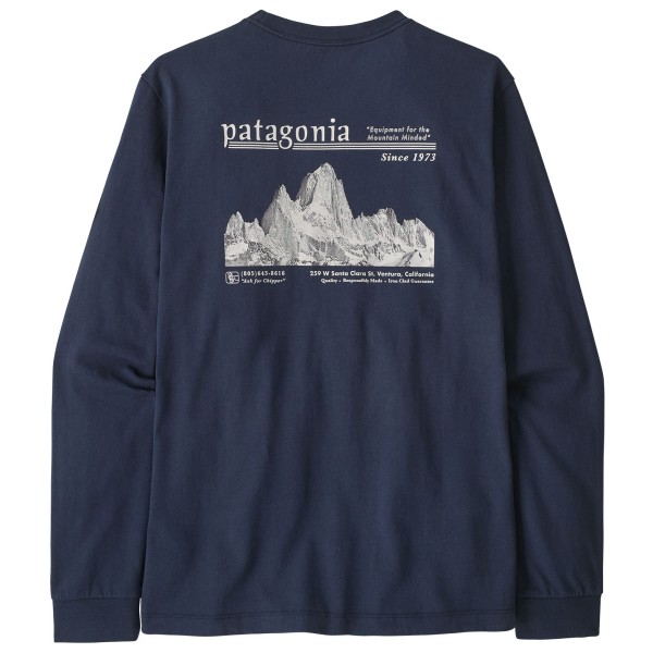 Patagonia - L/S MW Hut Tripper Skyline T-Shirt - Camiseta de manga larga