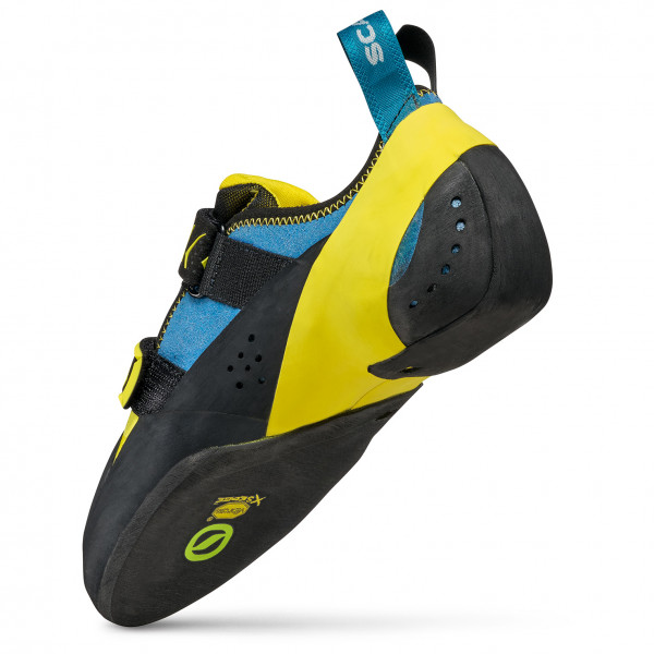 Chaussures D'Escalade SCARPA Vapor V - Polyvalentes, Semelle Vibram XS Edge, Tige Microsuède