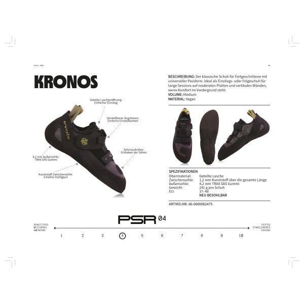 Evolv - Kronos - Chaussons d'escalade