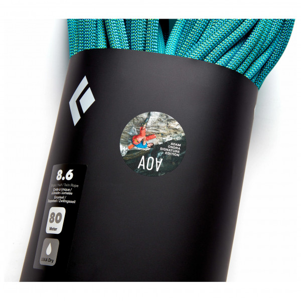 Black Diamond - 8.6 Rope Dry - Ondra Edition - Cuerda simple