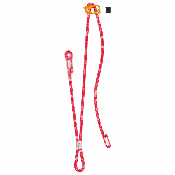 Longe Réglable Escalade Petzl Dual Connect Adjust Orange - Longe Double Avec Brin Ajustable