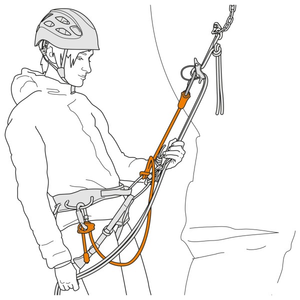 Petzl - Dual Connect Adjust - Lazo de cinta