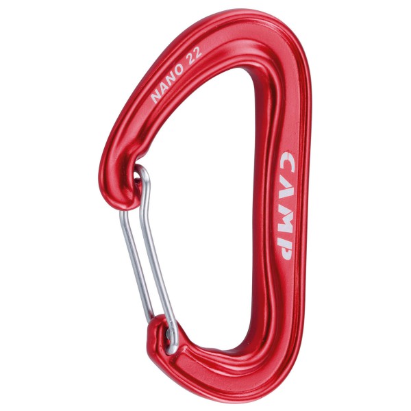 Mousqueton C.A.M.P. Nano 22 - Ultra Léger Pour Escalade Et Via Ferrata