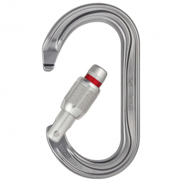 Petzl - OK Screw-Lock - Beveiligde karabiner