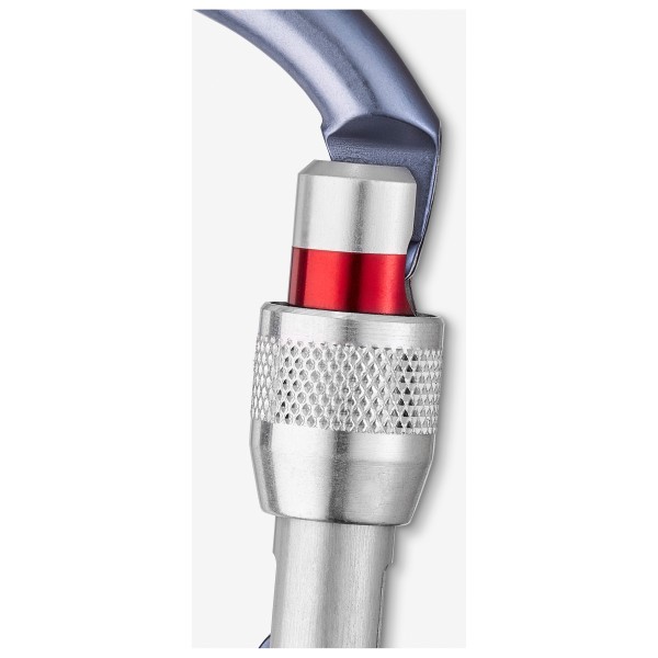 SIMOND - Rocky M Vis Secure Mauve - Mosquetones de rosca