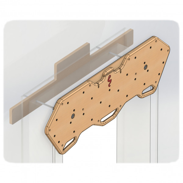 Max Climbing - Basewood Montageset - Hangboard