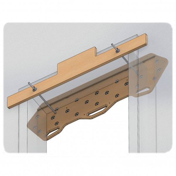 Max Climbing - Basewood Montageset - Tavola da allenamento