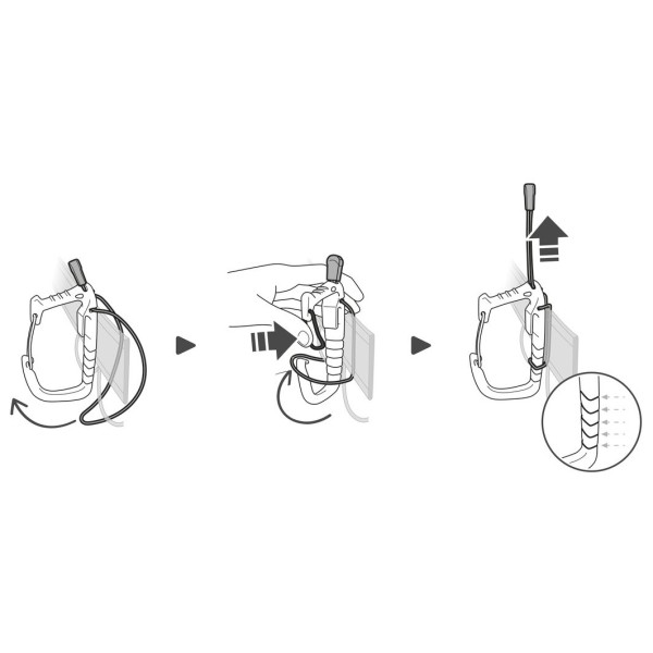 Petzl - Caritool Evo - Funda para tornillos de hielo