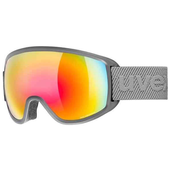 uvex downhill 2100 V, Skibril Unisex-Volwassene, black, one size