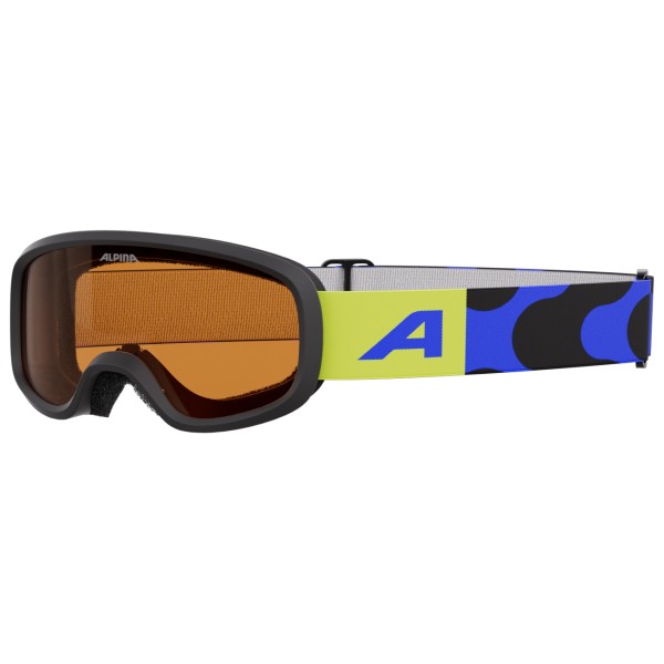 Alpina Slope Q Skibril - White Matt | Q Gold Mirror Lens Cat. 2