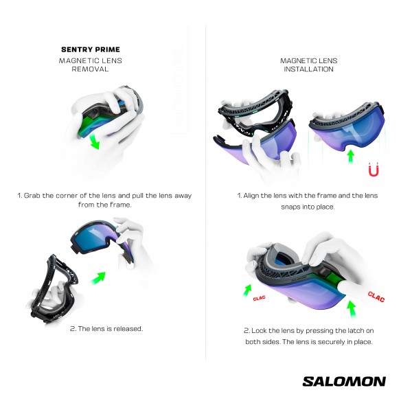 Salomon - Sentry Prime Sigma Cat 3 VLT 13% + Cat 1 VLT 52% - Gafas de esquí