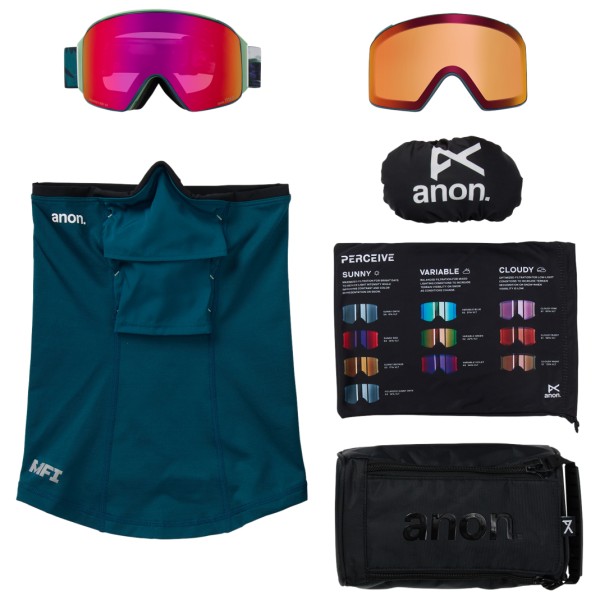 Anon - M4 S3 (VLT 14%)  (Cyl.) + Bonus Lens S1 (VLT 59%) - Gafas de esquí