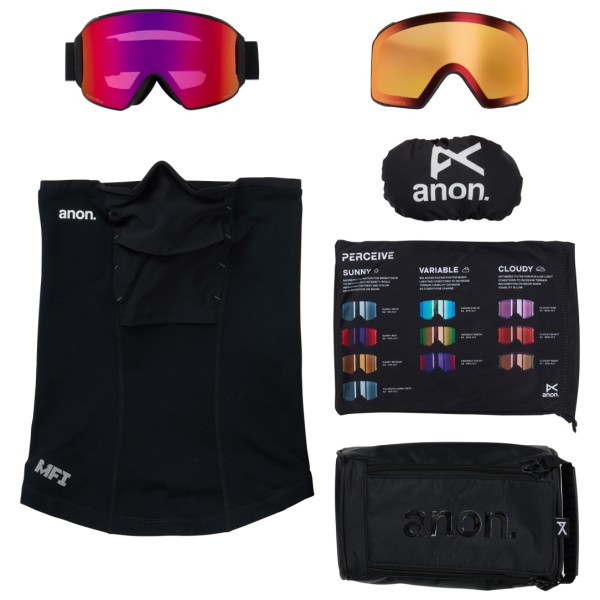 Anon - M4 S3 (VLT 14%) (Cyl.) + Bonus Lens S1 (VLT 59%) - Gafas de esquí
