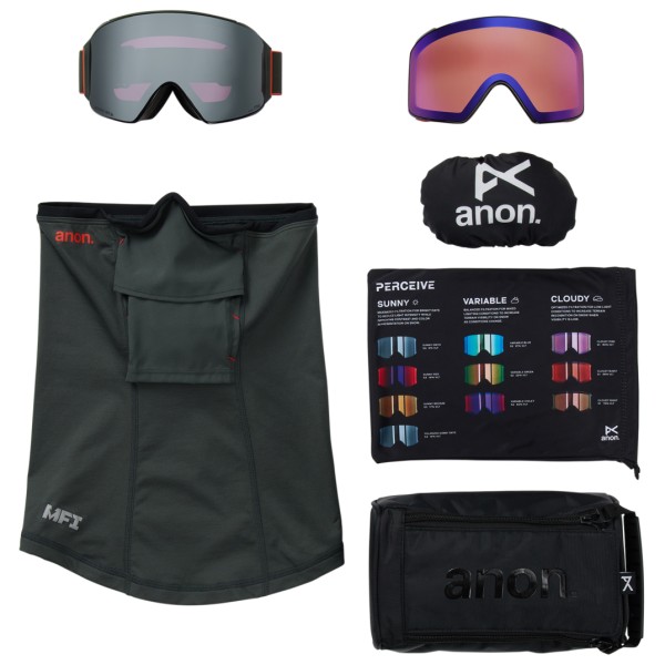 Anon - M4 S4 (VLT 6%) (Cyl.) + Bonus Lens S2 (VLT 34%) - Laskettelulasit